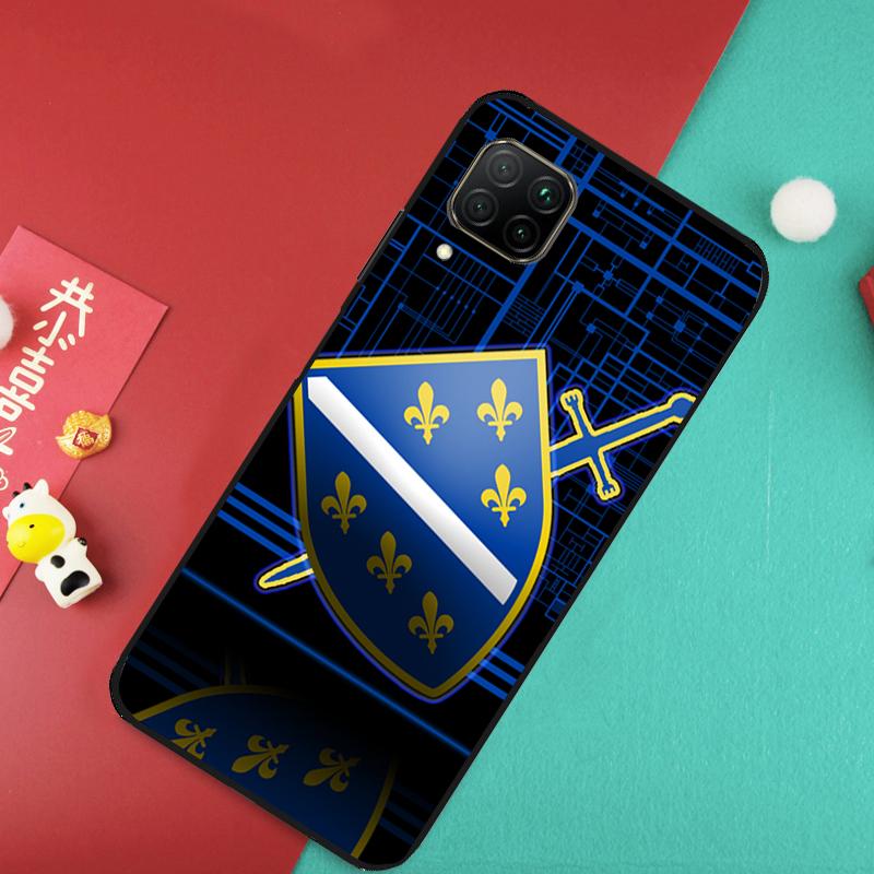 Флаг Боснии и Герцеговины Для Huawei Nova 9 10 SE 11 Pro 7i 8i 11i 12i Y73 Y72 Y61 Y91 Y90 Y70 Y60 P30 P40 Lite Чехол
