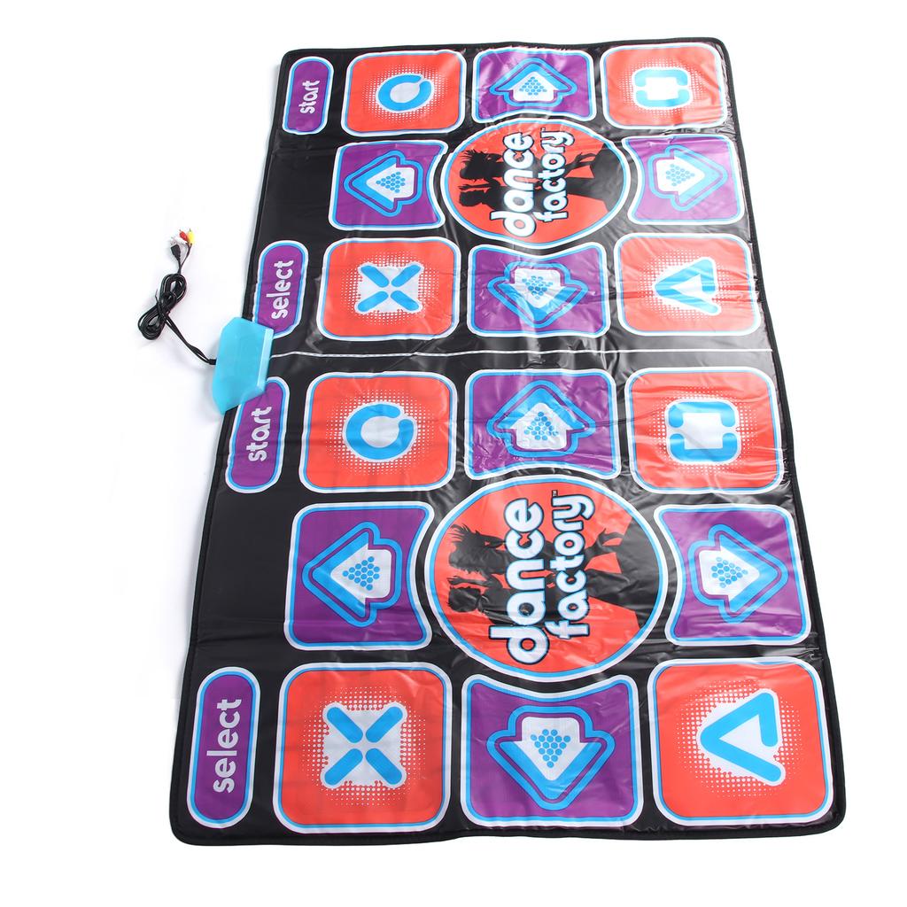 Двойной танцевальный коврик для улучшения координации, фитнеса, развлечений, электронных танцев для телевизора, компьютера