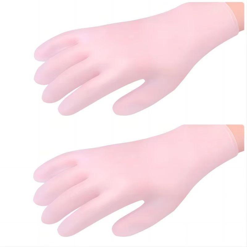 Многоразовые силиконовые увлажняющие перчатки для рук, ночная спа-маска для восстановления и глубокого увлажнения сухой кожи рук