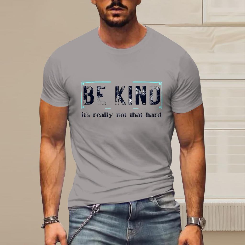 Мужская футболка с графическим текстом Pool3D печать Уличная повседневная одежда с короткими рукавами и принтом Базовая одежда