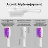 New Electric Massage Comb Red Light Vibration Care Comb Hair Comb Personal Care Comb Hair Soothing Massager