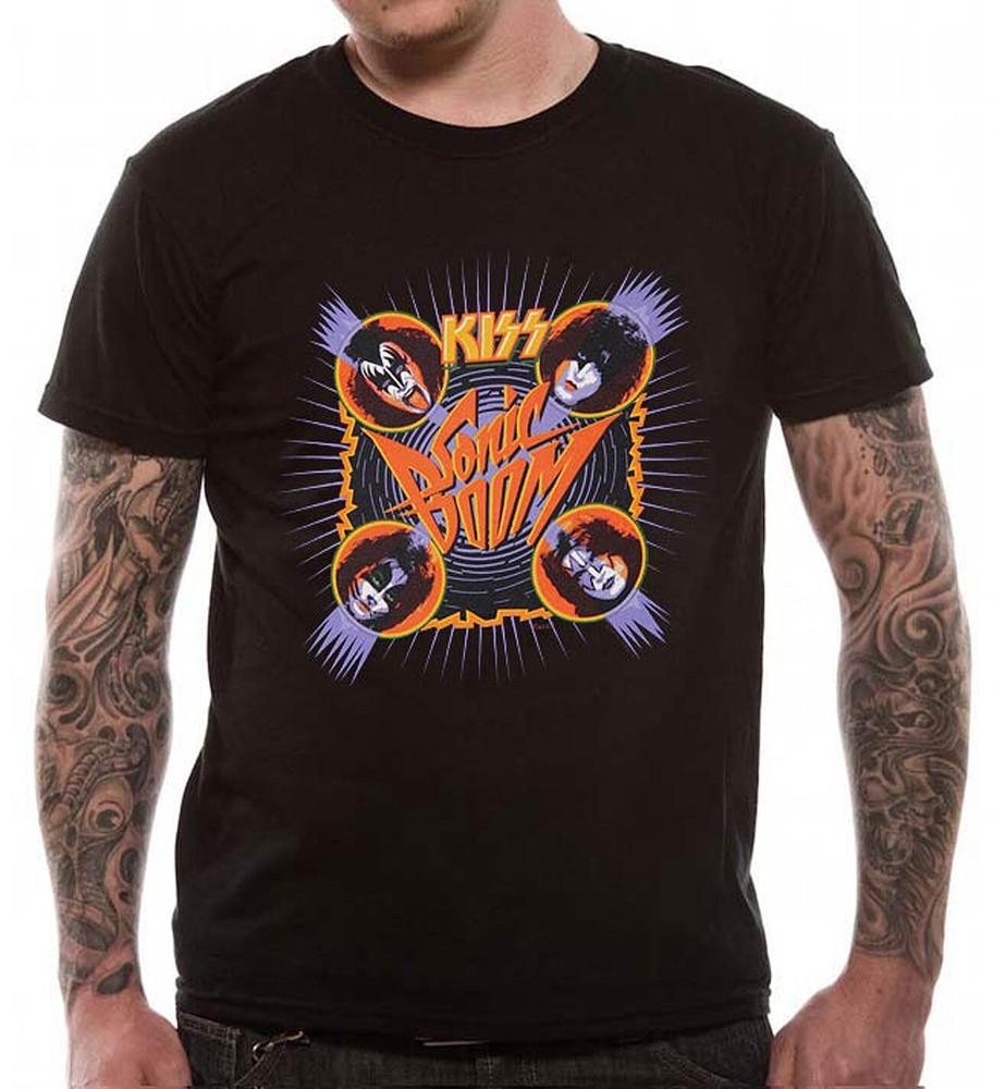 Official Kiss T Shirt Sonic Boom Album Cover NEW