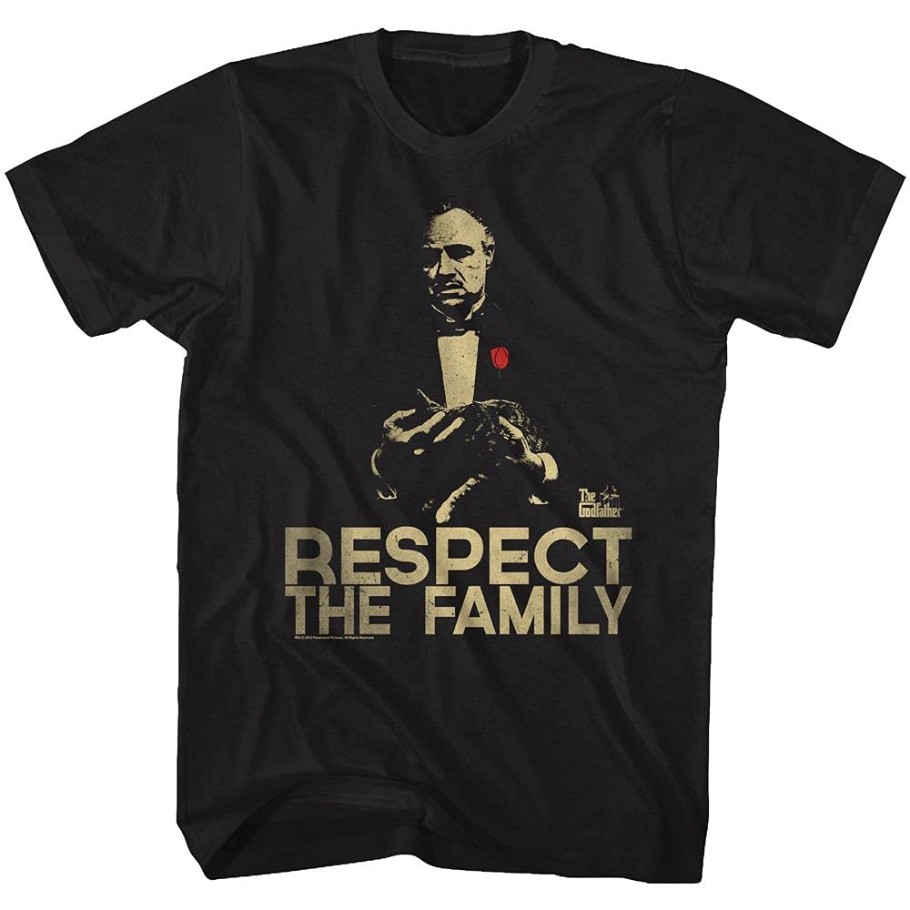Summer The Godfather T-Shirt Men Classic Gangster Movie Graphic Short Sleeve Casual Streetwear Loose Fit Retro Film Fan Tee