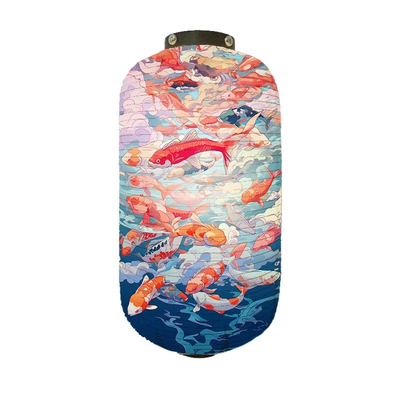 Japanese Lanterns Paper Waterproof Long Restaurant Bar Hotel Festival Decoration Wedding Birthday Home Party Supplies Lanterns