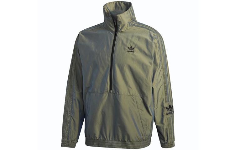 adidas Куртка Originals Мужская Металлический Зеленый GD4512