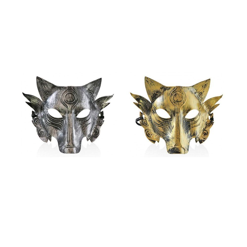 Пластиковая маска волка, маскарадный костюм волка, забавная маска на Хэллоуин, принадлежности для вечеринок