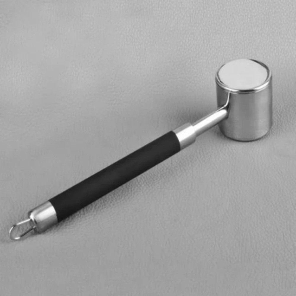 Non-slip Meat Hammer Stainless Steel Kitchen Beef Hitting Tool Steak Mallet Steak Tenderizing