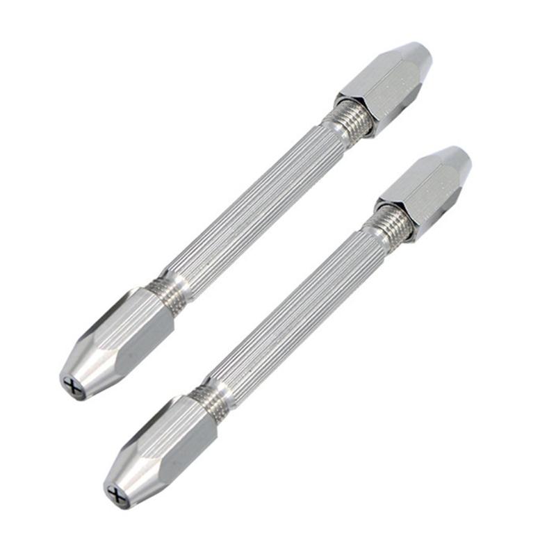 0-3.1мм Двустороннее ручное сверло Мини Микро Ручной Бурав Двусторонний пин-винт Сверло Ручной инструмент для сверления дерева