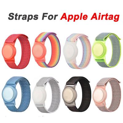 Нейлоновая петля для Apple Airtag, держатель, браслет с защитой от царапин, регулируемый браслет для AirTag, локатор, трекер, чехол