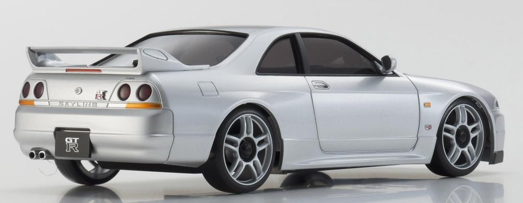 Kyosho ASC Skyline V Spec Серебристый MZP468S MA-020 GT-R (R33)