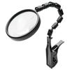 MIZAR-TEC KL-1720PC Magnifying Glass, Plastic Lens, 2x Magnification, 4x Small Lens, 100mm Lens Diameter, Flexible Gooseneck Magnifier with Stand and