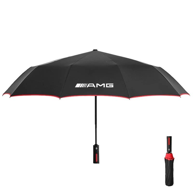 Автомобильный автоматический складной ветрозащитный солнцезащитный зонт для Mercedes-Benz A C E S V Class AMG GLC Sprinter ML SLK CLS GLA GLK SL Vito