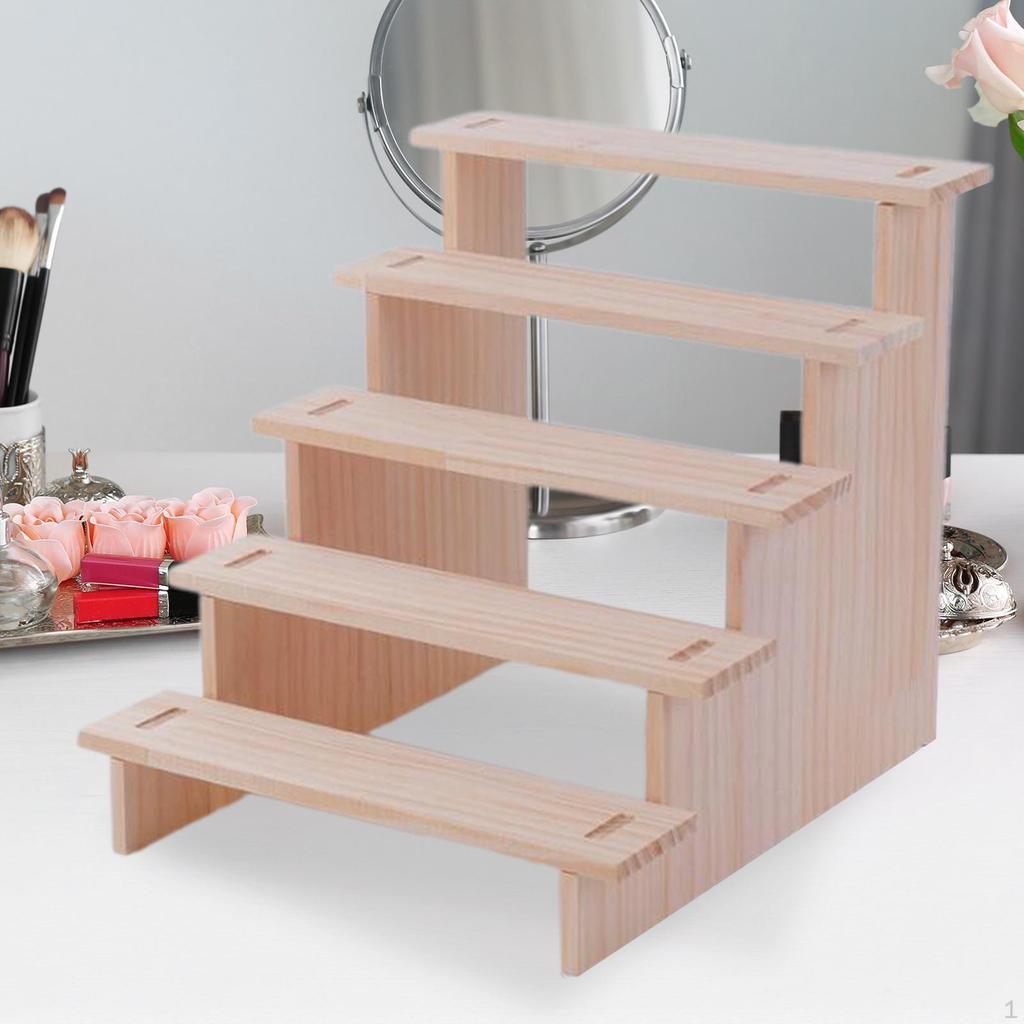 Handcrafted Wooden Display Stand for Showcasing Action Figures And Collectibles