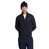 Lyle & Scott Mens Ribbed Zip Neck Long-Sleeved Sweater Top