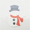 Снеговик Металлические режущие штампы Трафарет для DIY Скрапбукинга Фотоальбом Тиснение Бумажные Карты Поделки Высечки