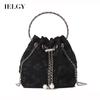 Cloth Bag with Bucket Bag Simple Fashion Chain Messenger Bag Women