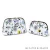 Round Pouch Botanical Garden Cosmetic Pouch Stylish Cosmetic Pouch Cute W1003500 (small)