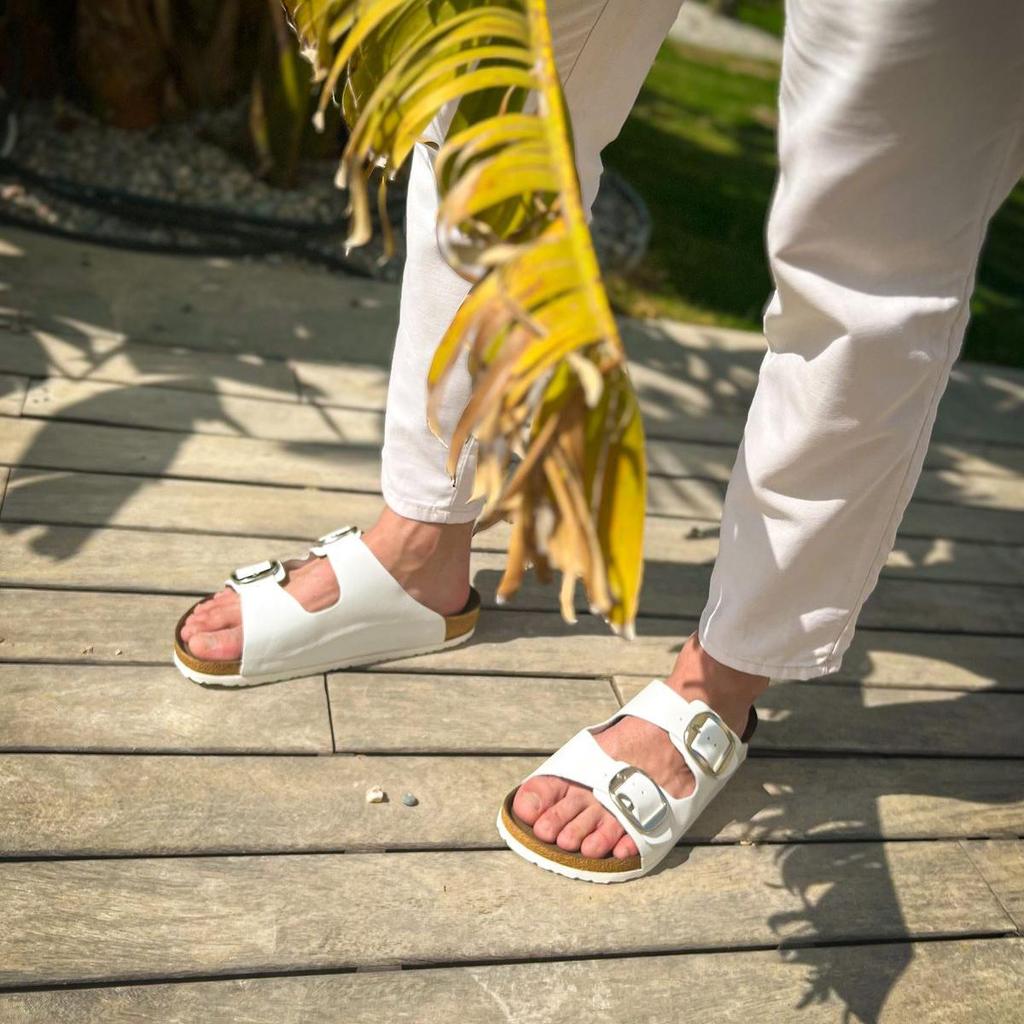 Chekich Оригинальные брендовые кожаные тапочки черного цвета, сезон 2024, высококачественные мужские тапочки TRL001