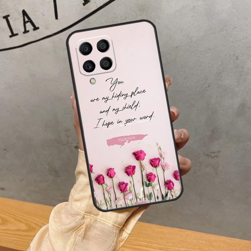Христианские псалмы для Samsung Galaxy M52 M31 M32 M16 M11 M21 M13 M33 M35 M53 M55 M15 M14 M34 M54 M12 M06 Чехол