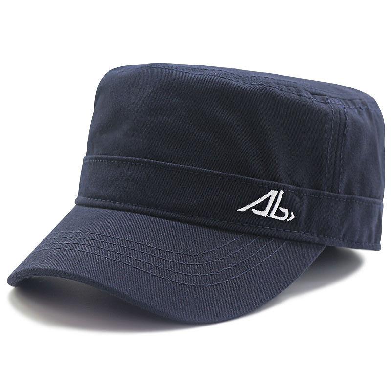 Large Size Flat Top Hat Men's Hat Big Head Circumference Four Seasons Pure Cotton Cloth Duck Tongue Baseball Cap Casual