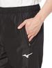 Mizuno Breath Thermo Training Warmer and Size L Pants, Moisture-Wicking Heat-Generating, 32MFA655, Black,