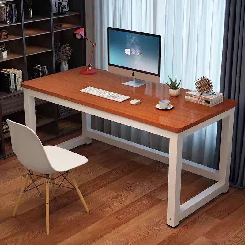 Simple Steel Wood Writing Desk