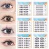 DIY Adhesive False Eyelashes Sweet Glue Free Fake Lashes Self-adhesive Lash Clusters  Makeup Tool