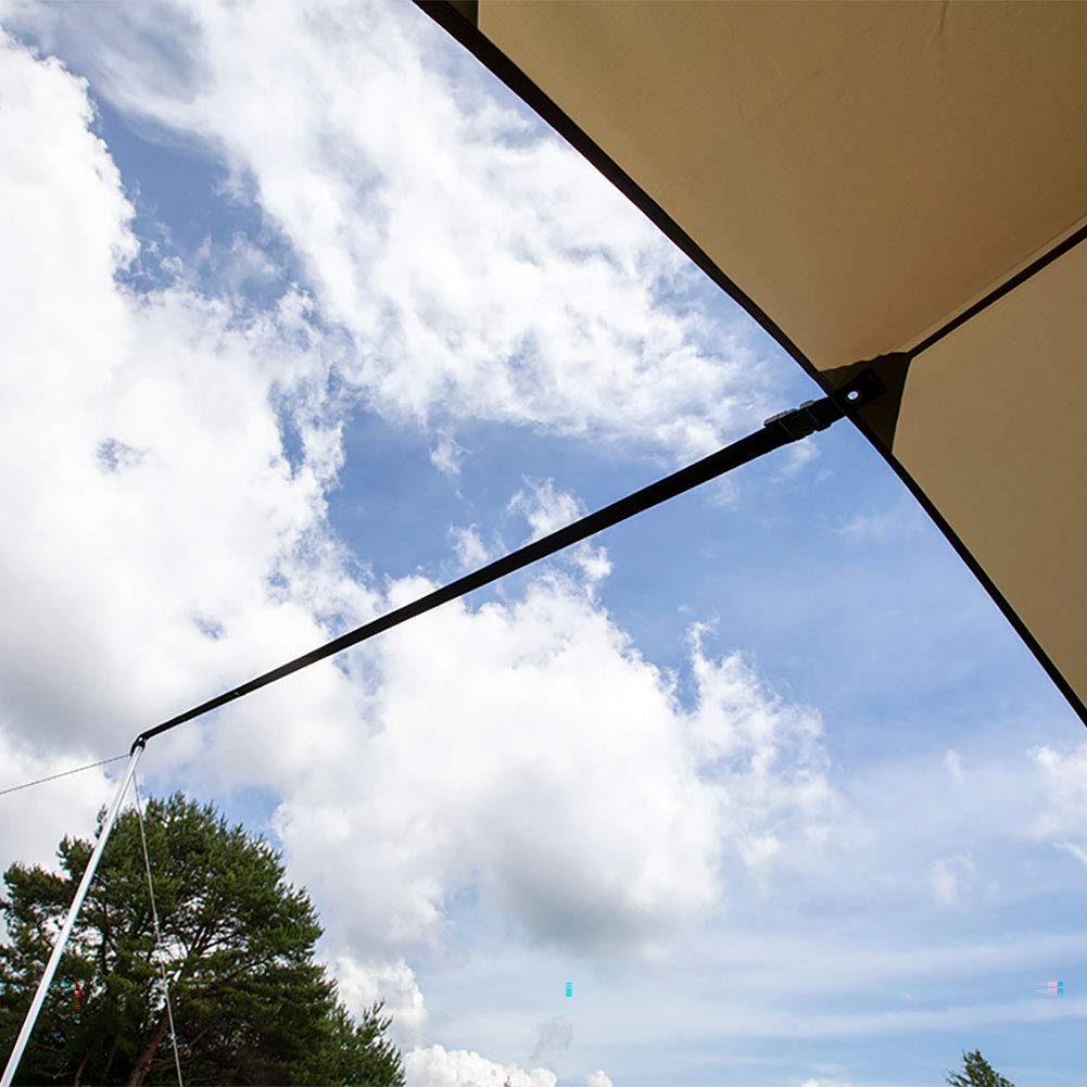 ogawa Система для кемпинга на открытом воздухе Тент Прямоугольный Песочно-бежевый x Темно-коричневый x 3338 [350 295см]