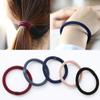 Korean Style Thick Elastic Beaded Nylon Hair Band