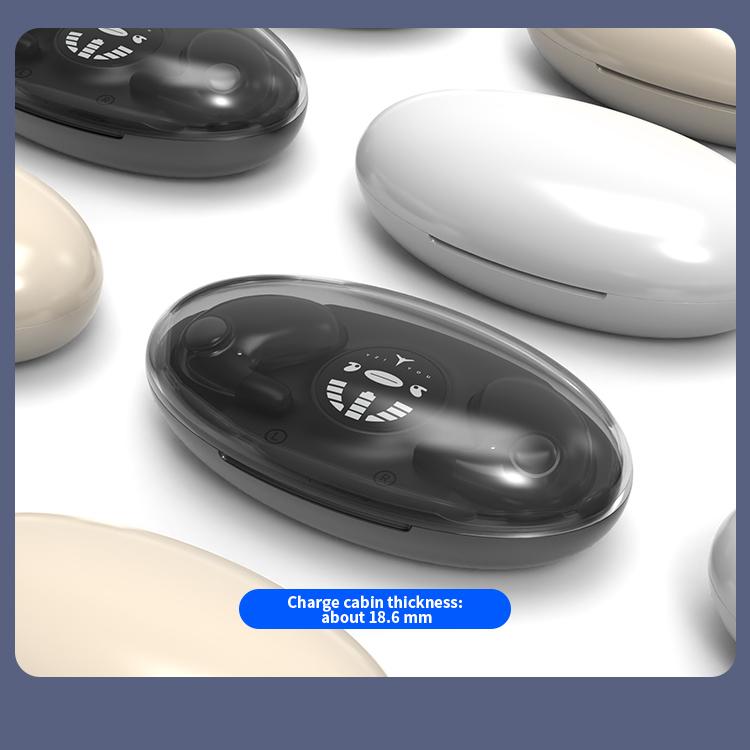 Невидимые наушники для сна, беспроводные Bluetooth 5,3 наушники TWS, спортивные наушники с шумоподавлением, водонепроницаемые мини-гарнитуры