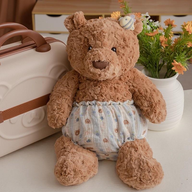 Toy Bear Plush Stuffed Animal Soft Short Plush Pp Cotton Doll Gift Girls For