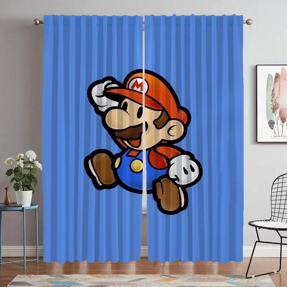 Раздел Marios Shades Blackout Curtains для гостиной, занавески для домашнего интерьера, 2 шт. Тюль для спальни, кухни