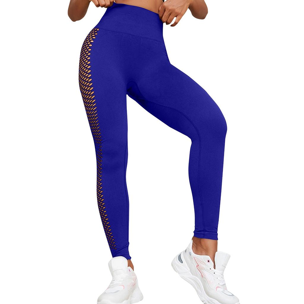 Women's Fitness Yoga Pants With High Waist And Lifting Buttocks, Tight Fitting Sports Knitted Seamless Yoga Pants
