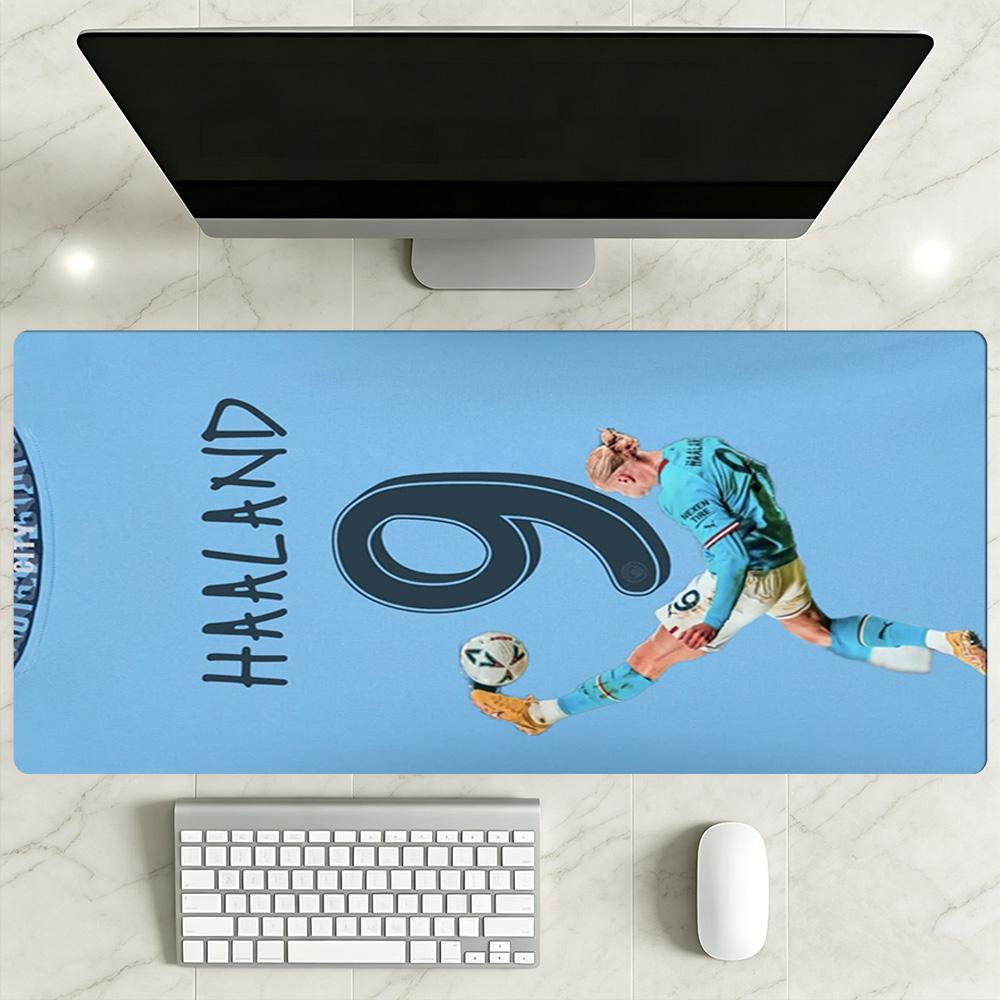 Haaland Large Mouse Pad Desk Mouse Pad Office Mouse Mats Non-Slip Rubber Bottom Perfect for Office Laptop Gaming Setup