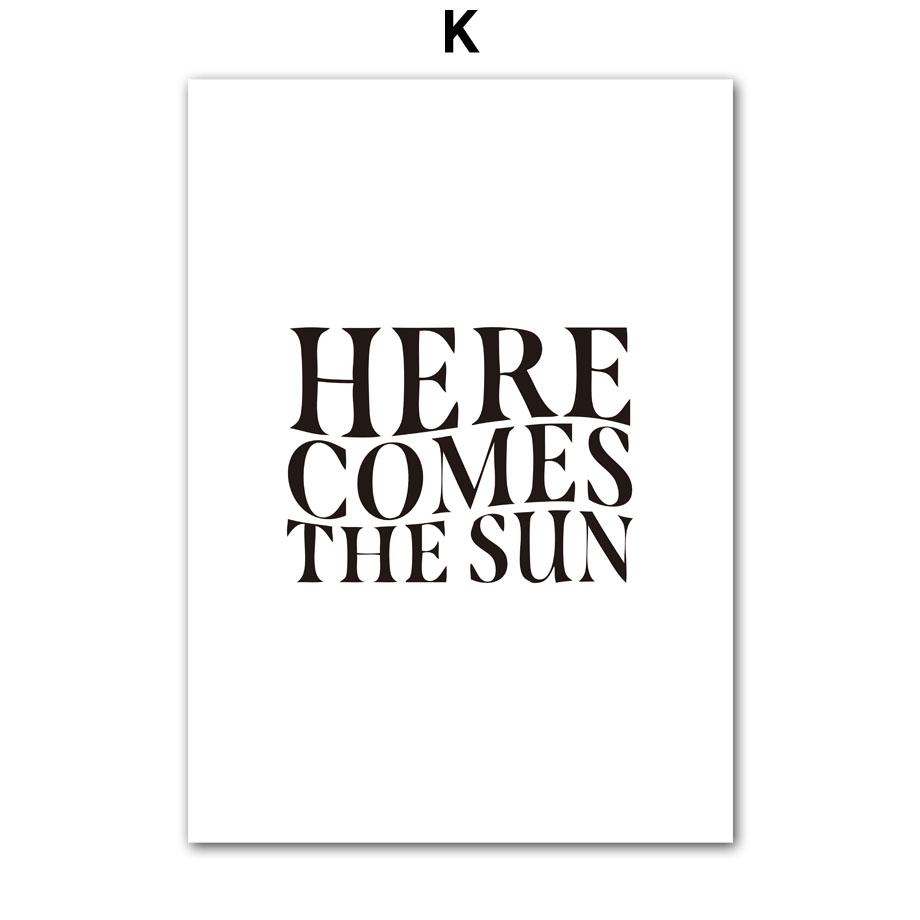 Wall Art Canvas Painting Sandy Beach White House Street Flower Abstract Nordic Posters And Prints Wall Pictures For Living Room