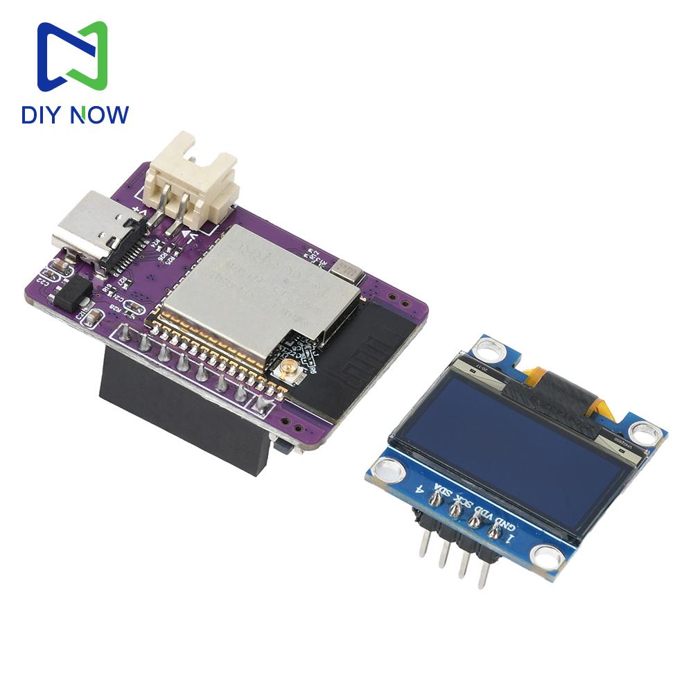 Плата разработки ESP ESP32 S3 N16R8 Xiaozhi AI Робот для голосового диалога Модуль с 0,96-дюймовым OLED-экраном Интерфейс Type-c