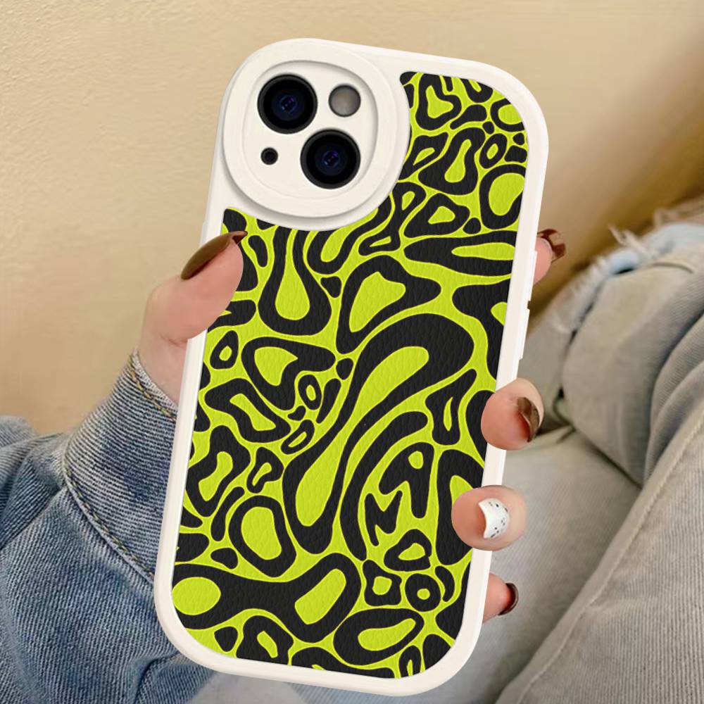 Чехол для телефона F1 L-Lando Norris для iPhone 11 12 13 14 15 16 Pro Max Plus Кожаный чехол