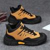 Men's Shoes Comfort High-top Platform Sneakers Men's Outdoor Resistant Comfort Tooling Boot Soft Soled Non Slip Sneakers