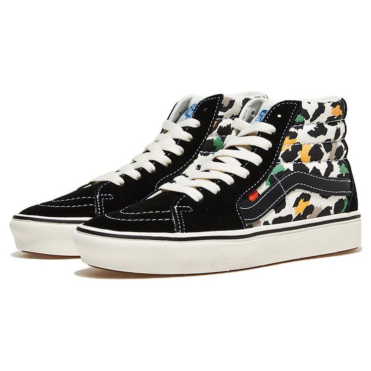 Vans Comfycush Sk8-Hi High-Top Casual Skate Shoes Unisex Sneakers Black White VN0A7TNOBML