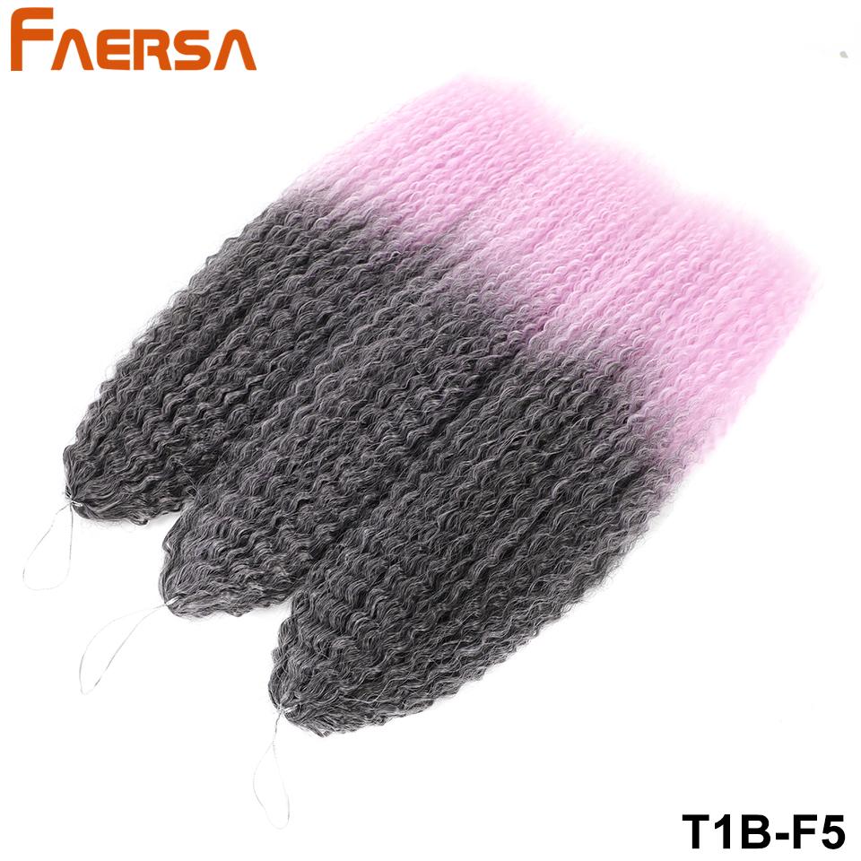 Вязание крючком для волос Бразильские косы Синтетические кудри Мягкие наращивания плетения 20 28 дюймов Афро-вязание крючком Волосы Длинные волны воды Цвет омбре Волосы