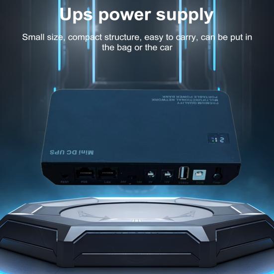 Бесперебойное резервное питание Многовыходная конструкция Интеллектуальная система мониторинга Защита от перезарядки ИБП Маршрутизатор Резервное копирование