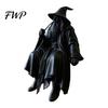 Adaptable Placement Wizard Statue 3D Printed Figurine, Small Shelf Sitter, Collectible Computer Desk Figure Desktop Ornament for Bookshelves,