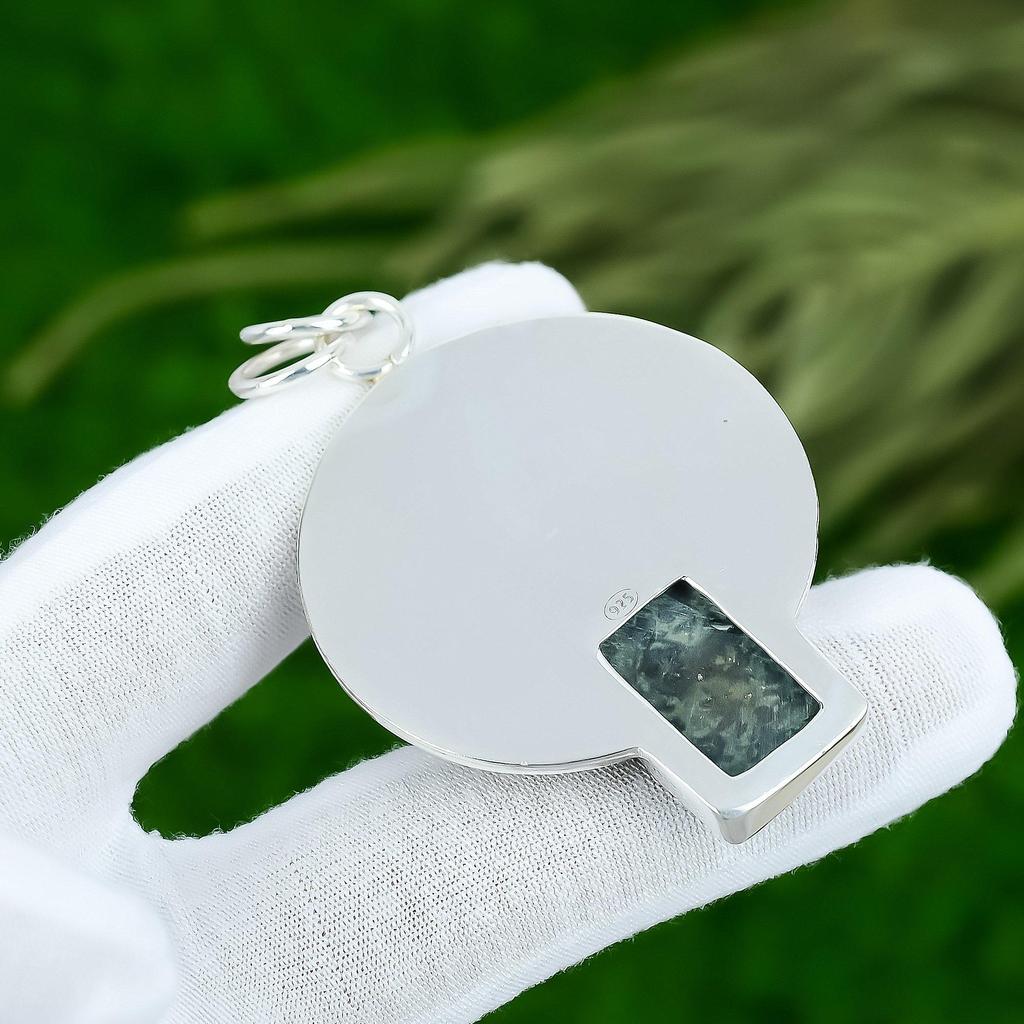 Friendship Day Sale Natural Kambaba Jasper New Pendant Jewelry Sterling Silver