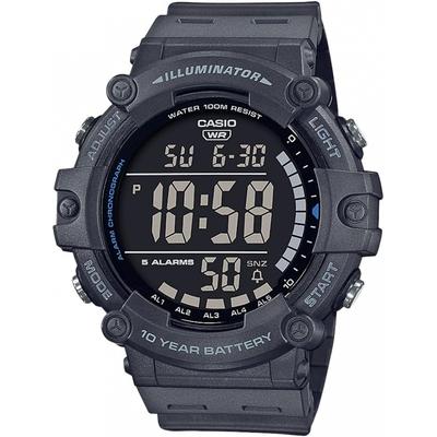 Мужские цифровые часы темно-серые Ae 1500wh 8bv