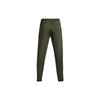 Under Armour Solid Color Tapered Training Casual Knit Pants Men Pants Green 1379677-390
