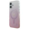 Guess Guhmp16Mhgrcelp Iphone 16 Plus6.7 Różowy/Pink Twarde Etui Iml Brokatowy Gradient Magsafe