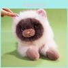 Плюшевая игрушка кошка со звуком для детей и коллекционеров