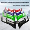 Motorcycle Spoiler Wing Front Fairing Aerodynamic Winglets Fixed Wind Wing Side Spoilers Dynamic Wing Spoiler Motorcycle