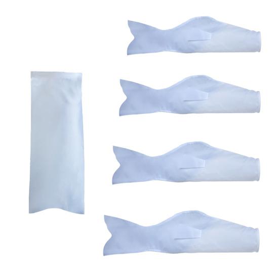 Набор для самостоятельной ловли карпа, пустые ветровые носки, яркие цвета, прозрачная рыба