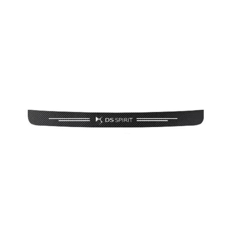 AXSR8 Carbon Fiber Protective Film for Citroen DS SPIRIT DS5 DS6 DS3 DS4 DS7 C3 Elysee Car Door Sill Scuff Plate Sticker Accessories